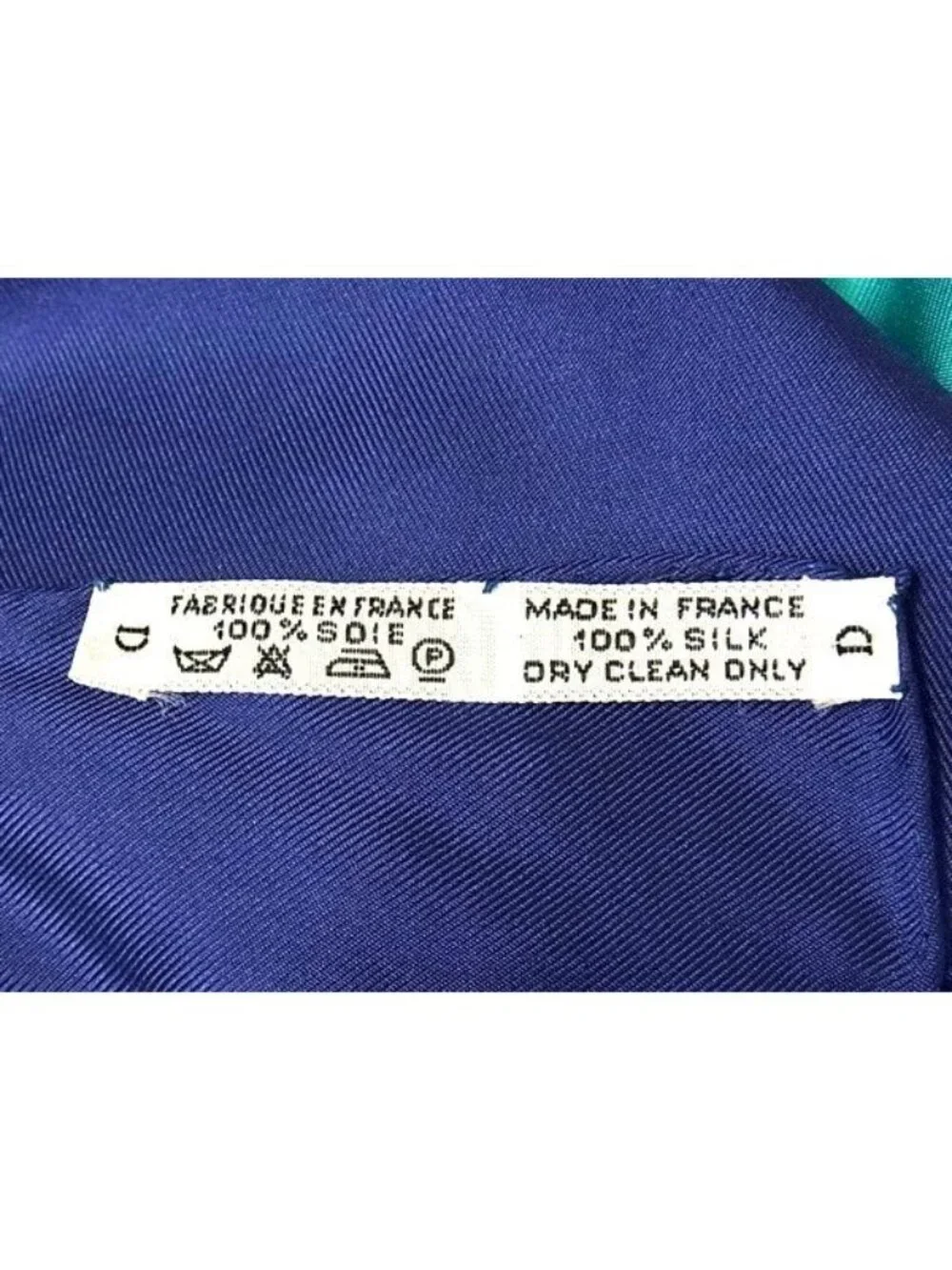 Hermes Liberte Egalite Fraternite Republique Francaise Carre 90 Scarf - Picture 5 of 5